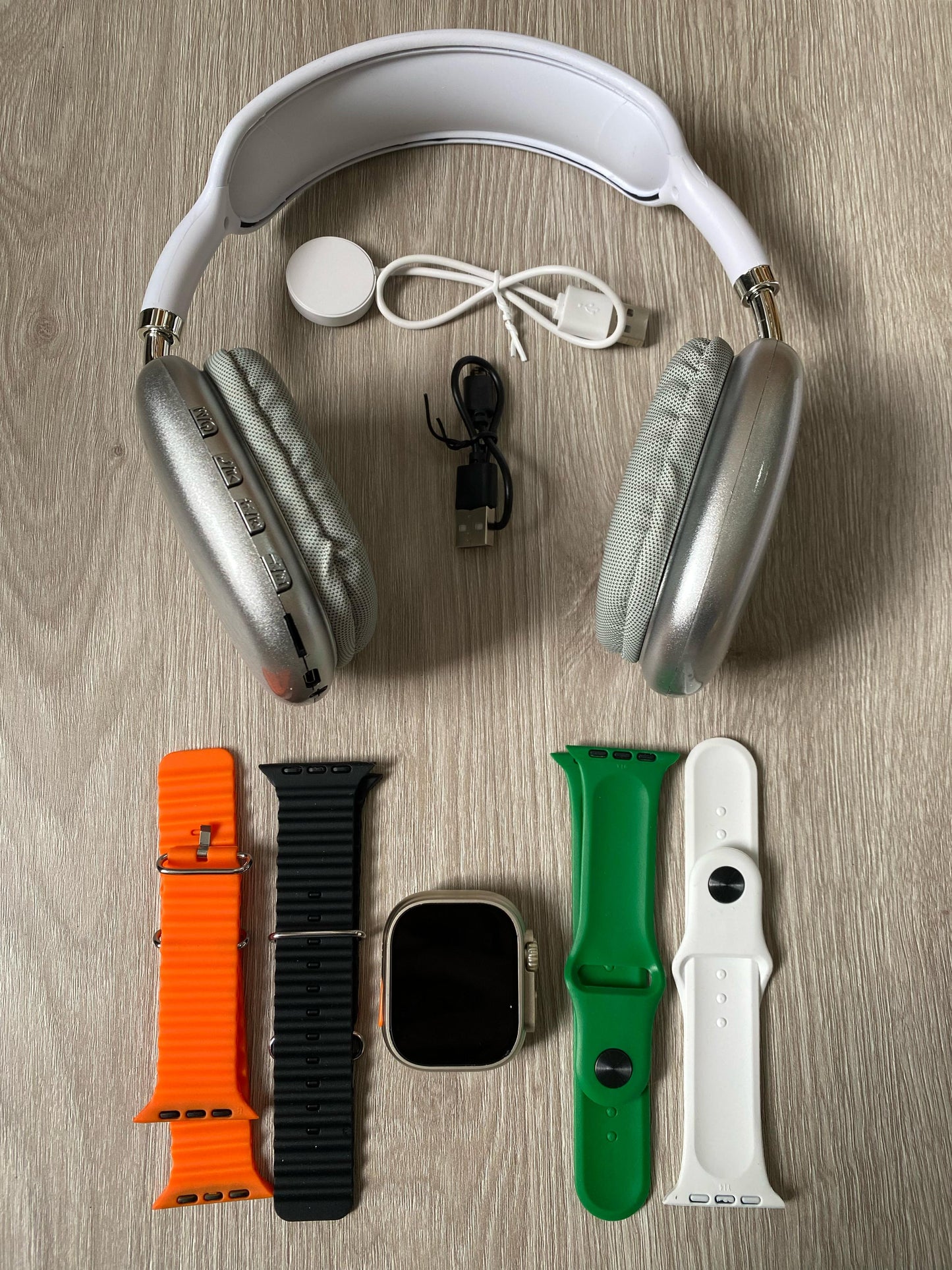 Combo Reloj Smartwatch Ultra 3 Diadema